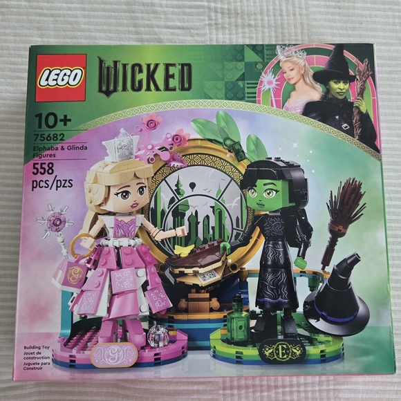 LEGO Wicked Elphaba & Glinda Figures Set 75682 Brand New Factory Sealed Gift - Picture 1 of 8